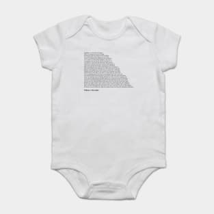 William S. Burroughs Quotes Baby Bodysuit